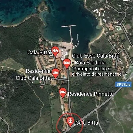 Baja Sardinia Rotonda Ringo House Lägenhet